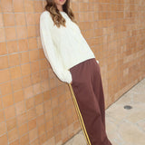 Sorin Contrast Striped Joggers
