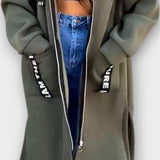 Urban Ease Longline Hooded Coat