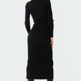 Jazlyn Knitted Button Up Maxi Dress