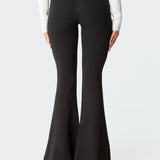 Naomi Foldover Flared Leggings