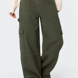 Ember Denim Cargo Trousers