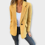 Single-Breasted Tailored Blazer