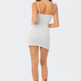 Floral Print Mini Dress