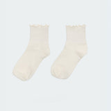 Frilled Hem Socks