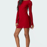Reena Backless Mini Dress