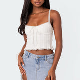 Lacey Knit Tank Top
