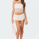 Julianna Ruffle Shorts