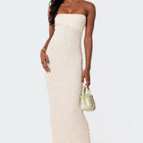 Lynn Ribbed Maxi Dress
