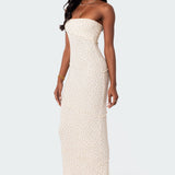 Lynn Ribbed Maxi Dress