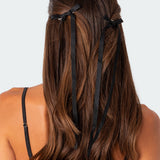 Ribbon Hair Clip Pack