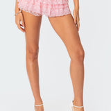 Unicorn Layered Ruffle Shorts
