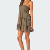 Ivory Oversized Mini Dress