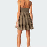 Ivory Oversized Mini Dress