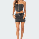 Waverly Denim Mini Skirt