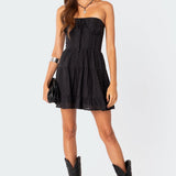 Liora Lacey Cotton Mini Dress