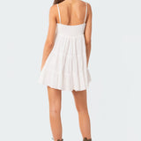Ivory Oversized Mini Dress