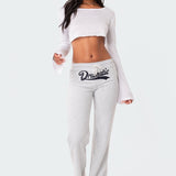 Sheer Raw Hem Crop Top