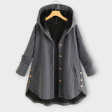 Leslie - Warm Jacket with Buttons