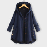 Leslie - Warm Jacket with Buttons