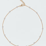 Spaced Out Pearly Necklace