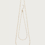 Faux Crystal Cascading Necklace Set
