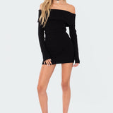 Emma Fold Over Knitted Dress