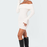 Emma Fold Over Knitted Dress