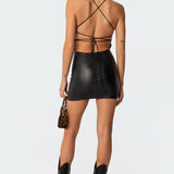 Dani Open Back Mini Dress