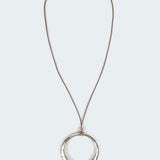 Lasso Pendant Cord Necklace
