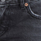 Extra Low Rise Flare Jeans in Vintage Black