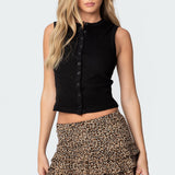 Basel Button Up Tank Top