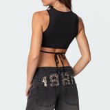 Jen Tie Back Top