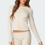 Kaeli Stripey Long Sleeve T Shirt