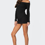 Rox Off Shoulder Mini Dress