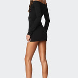 Rox Off Shoulder Mini Dress