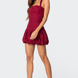 Bryn Bubble Skirt Mini Dress