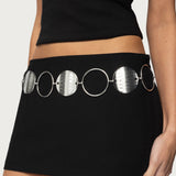 Chunky Circle Chain Belt