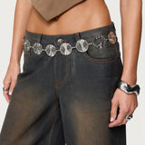 Textured Disc Chain Belt