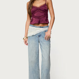 Tamar Satin Effect Tank Top