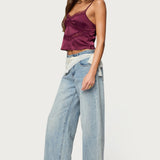 Tamar Satin Effect Tank Top