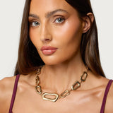Chunky Oval Chain Necklace