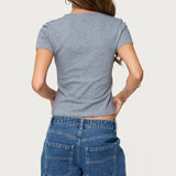Nikkey Semi Sheer T Shirt