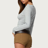 Gayle Lacey Button Up Top
