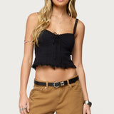 Lacey Knit Tank Top