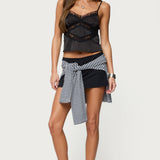 Tamar Satin Effect Tank Top