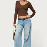 Shanah Lacey Henley Top
