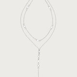 Stone Layered Cascading Necklace