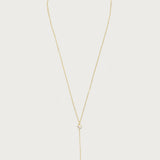 Cascading Pearly Rhinestone Necklace