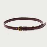 Goldey Faux Leather Belt