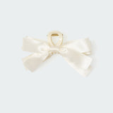 Satin Effect Bow Hair Clip